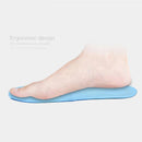 Palmilha de gel de silicone ortopédica para cuidados com os pés, palmilhas esportivas.