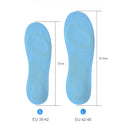 Palmilha de gel de silicone ortopédica para cuidados com os pés, palmilhas esportivas.