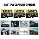 Cartão de memória Mini SD Lenovo de alta velocidade Classe 10, cartão Micro TF de 256 GB para smartphone - opções disponíveis de 32 GB, 64 GB, 128 GB, 256 GB e 512 GB.